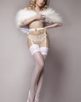 Ballerina 588 White Hold Ups