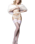 Ballerina 588 White Hold Ups