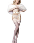 Ballerina 588 Ivory Hold Ups