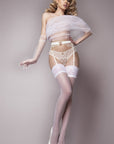 Ballerina 589 White Hold Ups