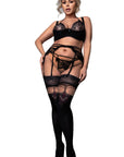 Ballerina 602 Black/Skin Hold Ups Plus