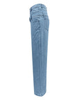 Faux Layered High Waist Jeans - Little Miss Vanilla