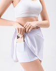 High Waist Active Skort with Pockets - Little Miss Vanilla