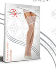 Beauty Night BN6541 Romance Stockings White