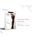 Beauty Night BN6542 Romance Stockings Black