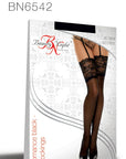 Beauty Night BN6542 Romance Stockings Black