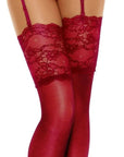 Beauty Night BN6543 Romance Stockings Cherry