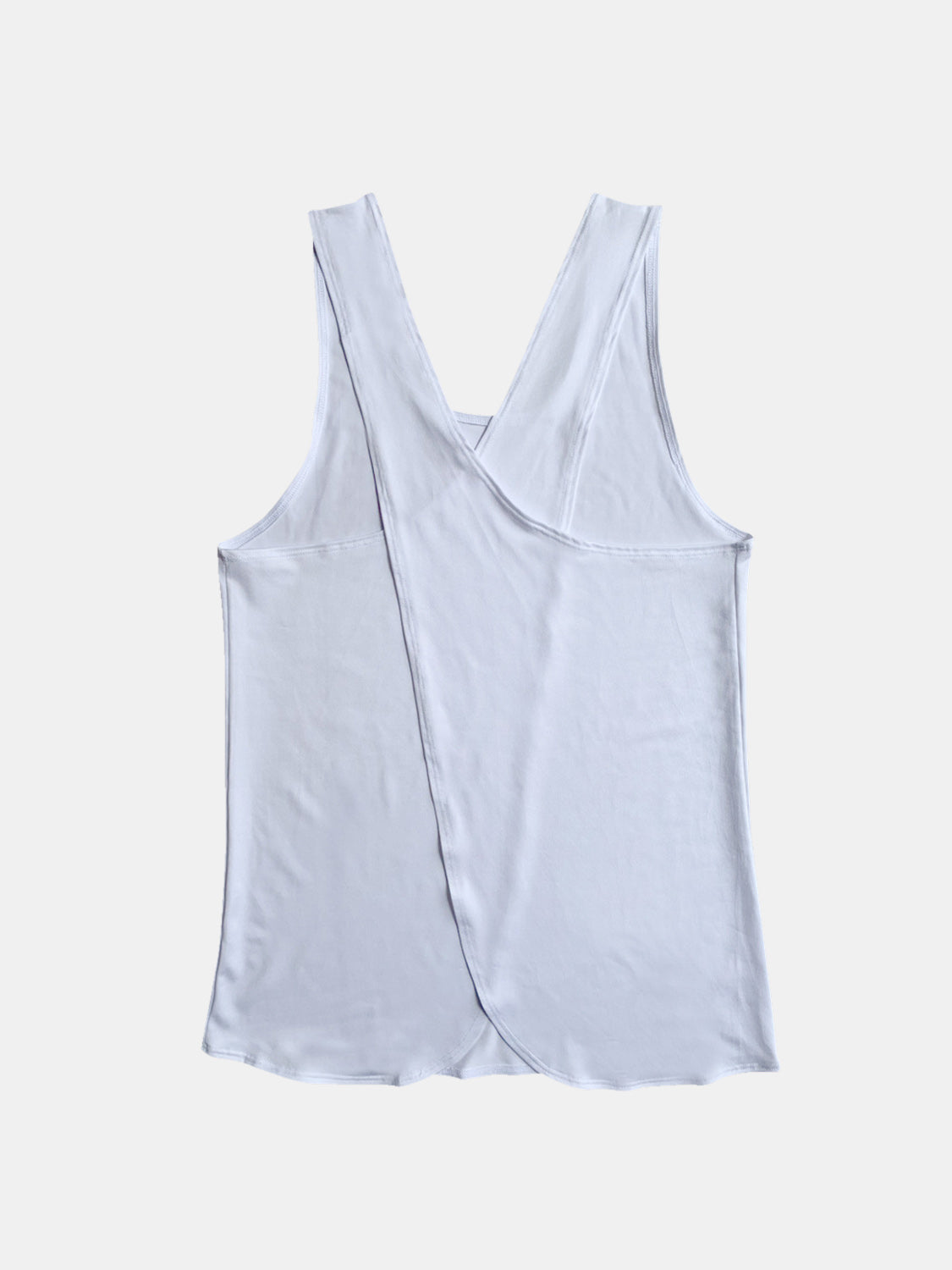 Crisscross Scoop Neck Active Tank - Little Miss Vanilla