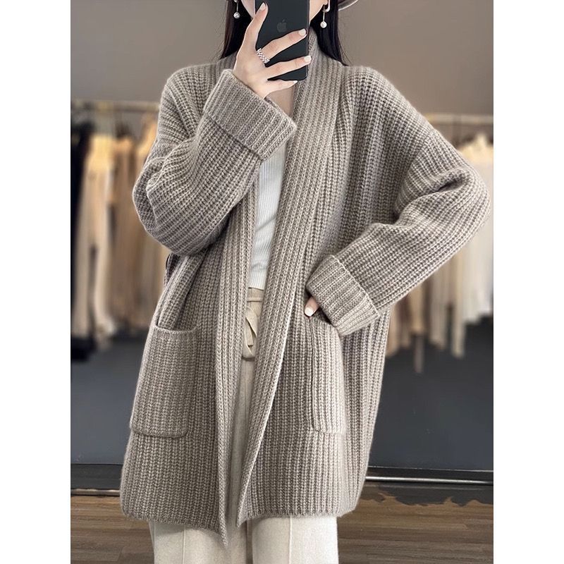 Warm All-match Simple Leisure Sweater Sweater Coat - Little Miss Vanilla