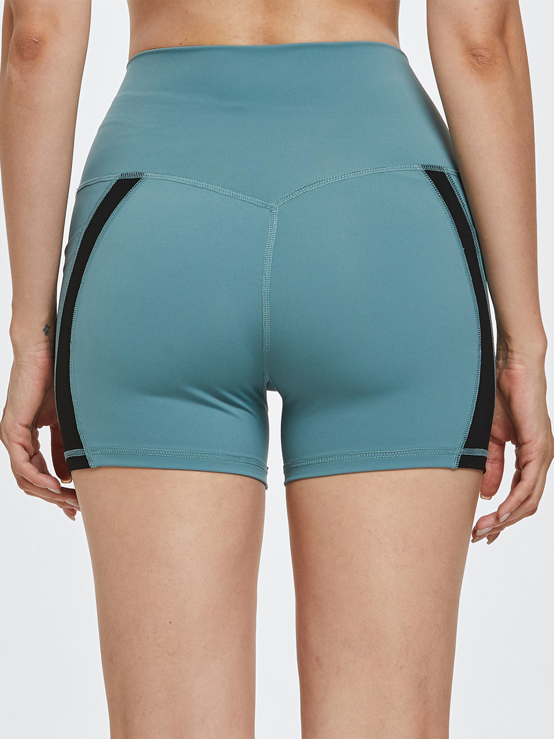 High Waist Active Shorts - Little Miss Vanilla