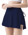 High Waist Active Skort with Pockets - Little Miss Vanilla