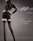 Gabriella Calze Linette 203 Hold Ups Black