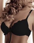 Roza Carmen Black Bra