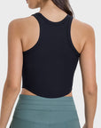 Millennia Round Neck Racerback Active Tank - Little Miss Vanilla