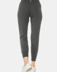 Leggings Depot Wide Waistband Slim Active Joggers - Little Miss Vanilla