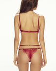 Reggiseno Confidante Forever Young Rosso