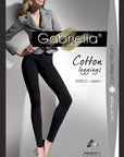 Gabriella Cotton Leggings Black