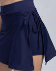 High Waist Active Skort with Pockets - Little Miss Vanilla