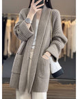 Warm All-match Simple Leisure Sweater Sweater Coat - Little Miss Vanilla