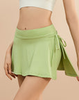 High Waist Active Skort with Pockets - Little Miss Vanilla