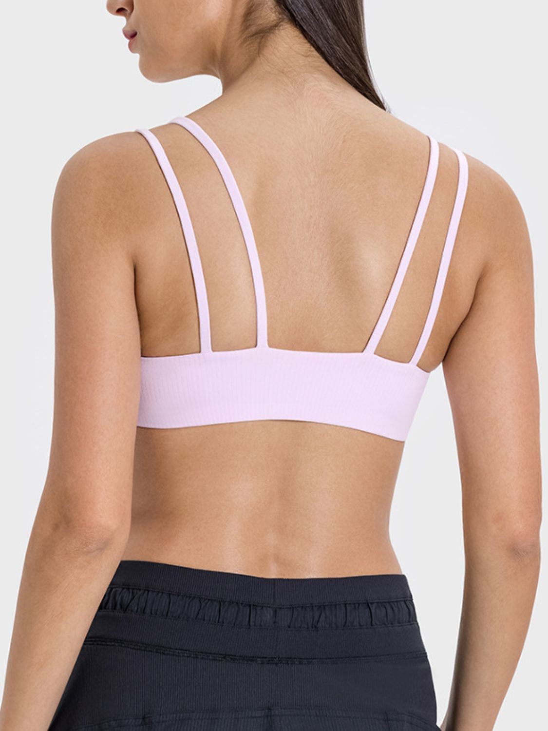 Millennia Scoop Neck Double Strap Active Cami - Little Miss Vanilla