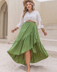 Plus Size High-Low Skirt - Little Miss Vanilla