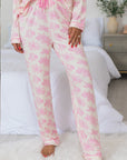 Pink Floral Long Sleeve and Pants Pajamas Set - Little Miss Vanilla