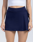 High Waist Active Skort with Pockets - Little Miss Vanilla