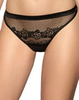 Roza Ellba Black Thong