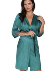 Irall Emerald Dressing Gown Green