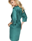 Irall Emerald Dressing Gown Green