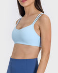 Millennia Scoop Neck Double Strap Active Cami - Little Miss Vanilla