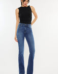 Kancan High Rise Slim Bootcut Jeans - Little Miss Vanilla