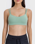 Millennia Scoop Neck Double Strap Active Cami - Little Miss Vanilla