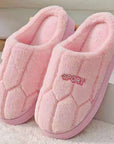 Non-slip Plus Velvet Cotton Slippers