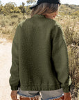 Jungle Green Floral Quilted Jacket - Little Miss Vanilla