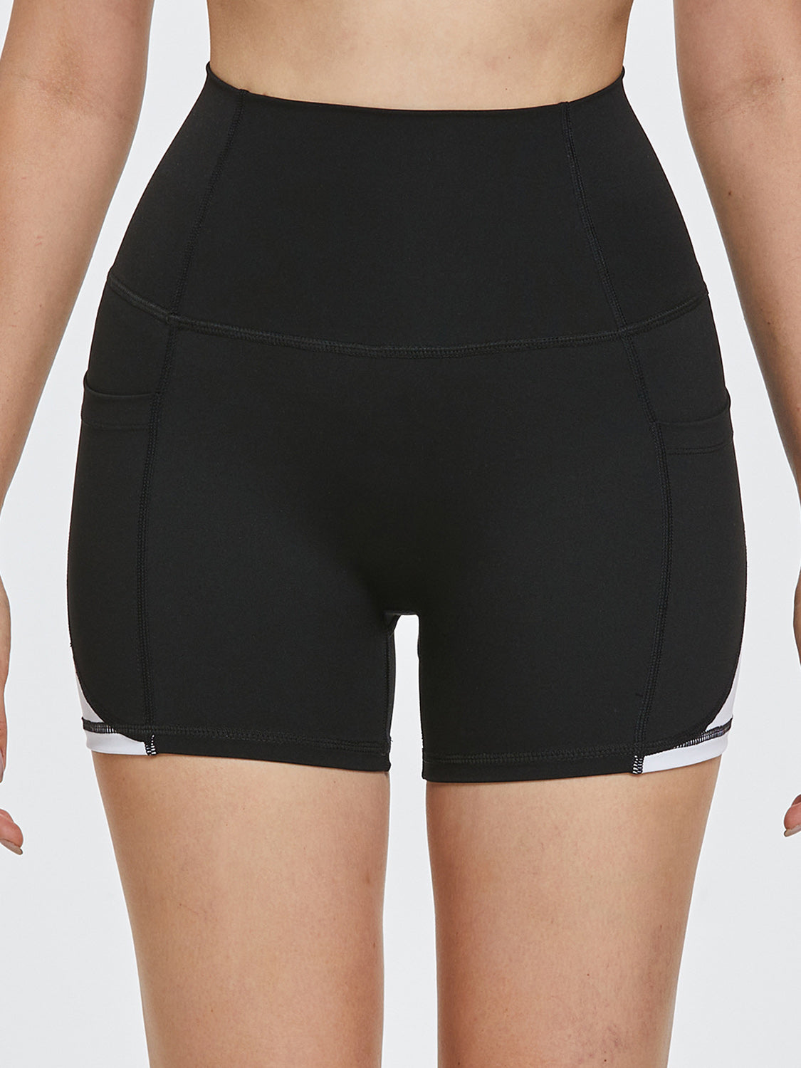 High Waist Active Shorts - Little Miss Vanilla