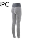 Plaid Leggings Fitness Yoga Pants Seamless High Waist Breathable Gym Leggings