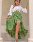 Plus Size High-Low Skirt - Little Miss Vanilla