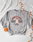 Plus Size Graphic Round Neck Long Sleeve Sweatshirt - Little Miss Vanilla