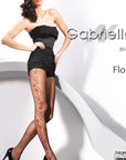 Gabriella Fantasia Flora Tights Black