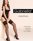 Gabriella Calze Neva 256 Black