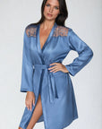 Irall Sapphire Dressing Gown Azure