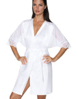 Irall Sharon Dressing Gown White