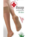 Gabriella Medica Massage 20 Knee Highs Beige