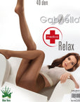 Gabriella Classic Medica Relax 111 Tights Gazela Beige