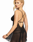 Irall Erotic Oriana Babydoll Black