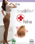 Gabriella Classic 40 Push-Up-Strumpfhose Beige