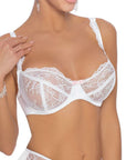 Roza Ambre Soft Cup Bra White