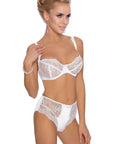 Roza Ambre Soft Cup Bra White